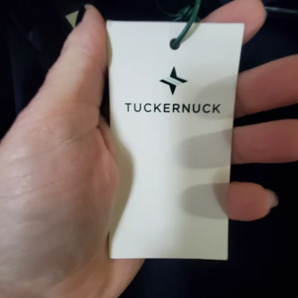 TUCKERNUCK NAVY BLUE FAYE BLOUSE. RUFFLED COLLAR. NWT XXL - Picture 8 of 9